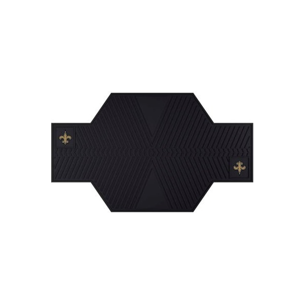 Fanmats NFL - New Orleans Saints - Vinyl Molded Motorcycle Mat 82-1/2" x 42" - 15326 15326 - main